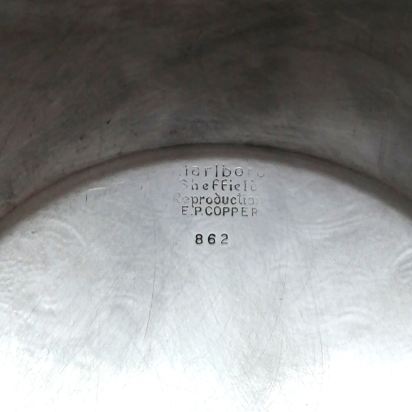 Sterling Silver Sheffield Reproduction Plate - Picture 8 of 8